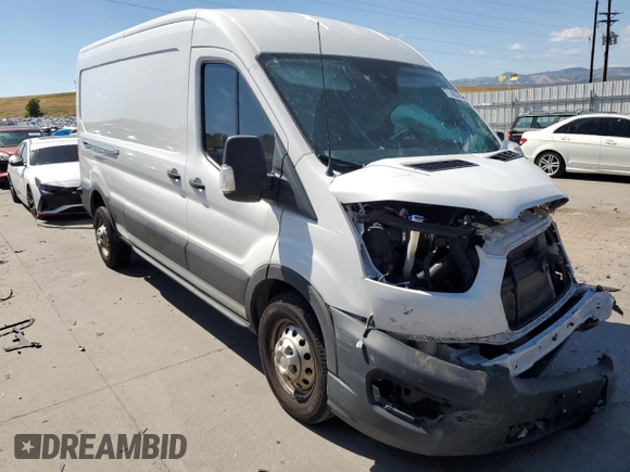 2020 Ford Transit Cargo with VIN 1FTBR2C80LKB64188, listed as a Copart auction lot 71403784 with Not Provided miles and Salvage Title. Bid and sale history available at carsss.com. Image 4.