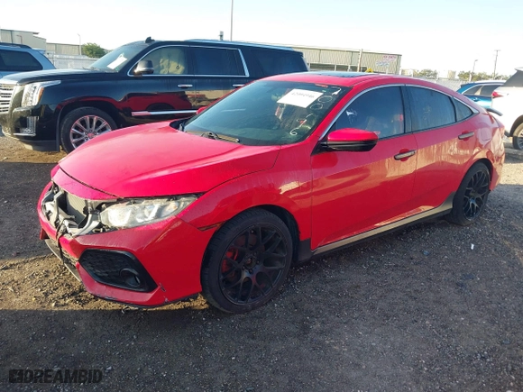 2018 Honda Civic Si Sedan with VIN 2HGFC1E51JH700796, listed as a IAAI auction lot 42004946 with 36,454 mi miles. Bid and sale history available at carsss.com. Image 22.