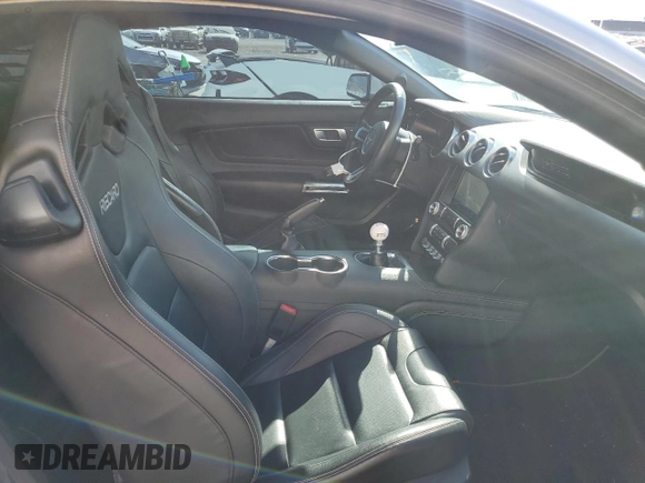2020 Ford Mustang GT with VIN 1FA6P8CF5L5186488, listed as a Copart auction lot 59711705 with 37,602 mi miles and Salvage title. Bid and sale history available at DreamBid. Image 10.