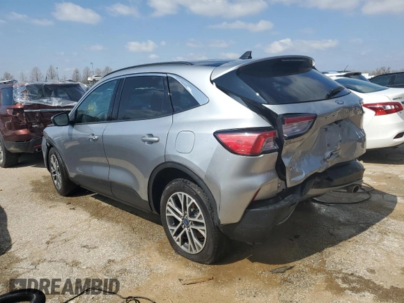 2021 Ford Escape SEL with VIN 1FMCU0H62MUB04381, listed as a Copart auction lot 43056673 with 42,473 mi miles and Salvage title. Bid and sale history available at DreamBid. Image 2.