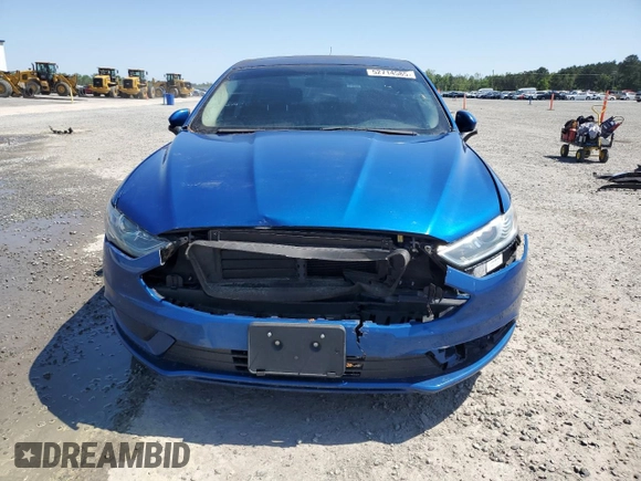 2017 Ford Fusion SE with VIN 3FA6P0H78HR157672, listed as a Copart auction lot 52714585 with 89,800 mi miles and Salvage Title. Bid and sale history available at DreamBid. Image 5.