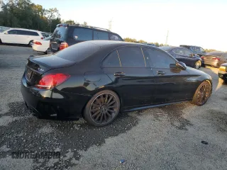 2020 Mercedes-Benz C 43 AMG with VIN 55SWF6EB8LU332262, listed as a Copart auction lot 83681354 with Not Provided miles and Non Repairable. Bid and sale history available at carsss.com. Image 3.