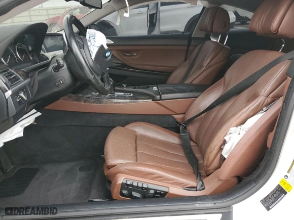 2012 BMW 6 Series 650i with VIN WBALX3C50CC528560, listed as a Copart auction lot 81046454 with 0 mi miles and Non Repairable. Bid and sale history available at carsss.com. Image 7.