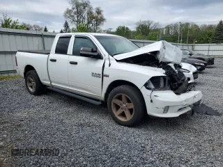 2016 Ram 1500 Express with VIN 1C6RR7FT3GS335895, listed as a Copart auction lot 57689235 with 109,992 mi miles and Salvage title. Bid and sale history available at DreamBid. Image 4.