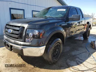 2011 Ford F-150 XL with VIN 1FTEX1EM5BFA12292, listed as a Copart auction lot 50152755 with 155,352 mi miles and Salvage Title. Bid and sale history available at carsss.com. Image 1.