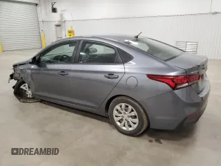 2018 Hyundai Accent SEL with VIN 3KPC24A35JE026609, listed as a Copart auction lot 79036613 with 104,833 mi miles. Bid and sale history available at carsss.com. Image 2.