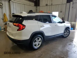 2021 GMC Terrain SLE z VIN 3GKALTEV4ML384525, wystawiony jako Copart lot #59470685 z przebiegiem 52 141 mil mil oraz Szkoda całkowita • Salvage title. Historia ofert i sprzedaży dostępna na DreamBid. Obrazek 3.