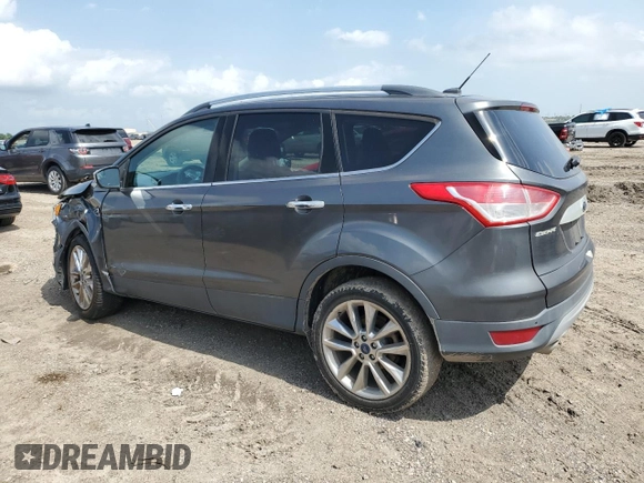 2015 Ford Escape SE with VIN 1FMCU9G95FUC30303, listed as a Copart auction lot 54247645 with 73,944 mi miles and Salvage Title. Bid and sale history available at DreamBid. Image 2.
