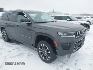 2022 Jeep Grand Cherokee Overland z VIN 1C4RJKDG6N8517917, wystawiony jako IAAI lot #41292862 z przebiegiem 55 131 mil mil oraz . Historia ofert i sprzedaży dostępna na DreamBid. Obrazek 1.