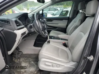 2019 Honda Odyssey EX-L z VIN 5FNRL6H72KB012691, wystawiony jako Copart lot #54739695 z przebiegiem 115 129 mil mil oraz Szkody całkowita. Historia ofert i sprzedaży dostępna na DreamBid. Obrazek 7.