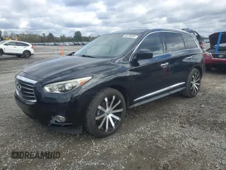 2015 Infiniti QX60 with VIN 5N1AL0MN4FC524689, listed as a Copart auction lot 80736604 with 126,945 mi miles and Salvage Title. Bid and sale history available at DreamBid. Image 1.