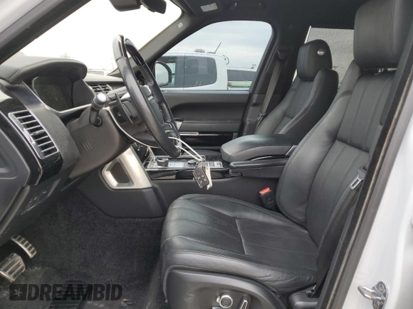 2017 Land Rover Range Rover with VIN SALGS5FE0HA347089, listed as a Copart auction lot 52386705 with 66,835 mi miles and Salvage title. Bid and sale history available at DreamBid. Image 7.