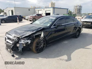 2013 Mercedes-Benz CLS-Class CLS 550 with VIN WDDLJ9BB8DA066492, listed as a Copart auction lot 75936614 with 113,168 mi miles and Salvage Title. Bid and sale history available at carsss.com. Image 1.