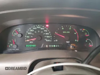 2003 Ford Excursion с VIN 1FMSU45F83EA56921, выставлен на аукционе Copart как лот 49847395 с пробегом 264 040 миль миль и Чистый • Clean title. История ставок и продаж доступна на DreamBid. Изображение 9.