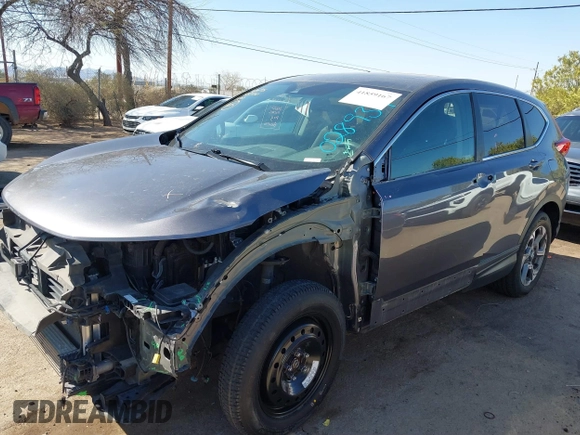2019 Honda CR-V EX-L with VIN 7FARW2H84KE028937, listed as a IAAI auction lot 41859167 with 75,710 mi miles. Bid and sale history available at carsss.com. Image 6.
