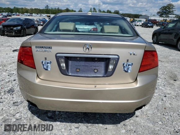 2005 Acura TL with VIN 19UUA662X5A028370, listed as a Copart auction lot 52352335 with 159,524 mi miles and Non Repairable. Bid and sale history available at carsss.com. Image 6.