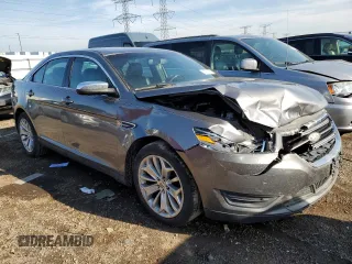 2014 Ford Taurus Limited with VIN 1FAHP2F8XEG163430, listed as a Copart auction lot 55357205 with 150,841 mi miles and Salvage title. Bid and sale history available at DreamBid. Image 4.
