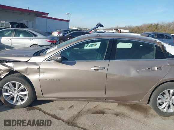 2025 Chevrolet Malibu LT with VIN 1G1ZD5ST9SF137334, listed as a IAAI auction lot 41793557 with 10,564 mi miles and . Bid and sale history available at DreamBid. Image 14.