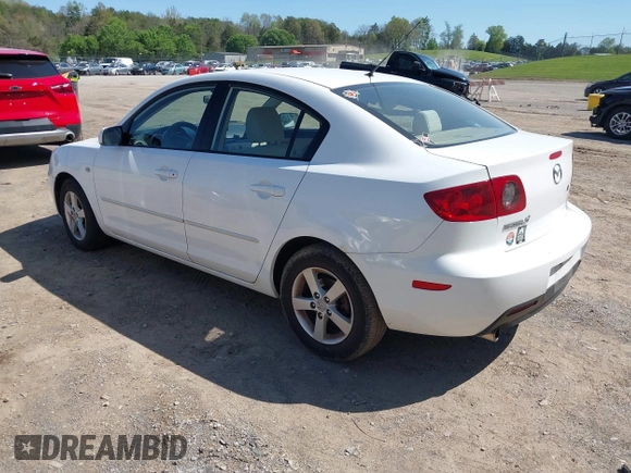 2005 Mazda 3 i with VIN JM1BK12F951340355, listed as a IAAI auction lot 41997844 with 188,991 mi miles and . Bid and sale history available at DreamBid. Image 3.