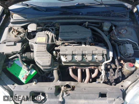 2002 Honda Civic EX with VIN 2HGES26742H523439, listed as a IAAI auction lot 42131715 with 260,406 mi miles and . Bid and sale history available at DreamBid. Image 10.