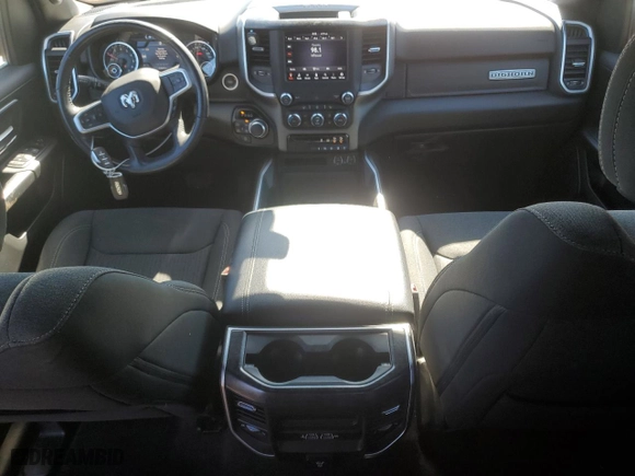2020 Ram 1500 Big Horn with VIN 1C6SRFFT3LN328739, listed as a Copart auction lot 48977115 with 46,033 mi miles and Salvage Title. Bid and sale history available at carsss.com. Image 8.