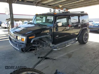 2003 Hummer H2 z VIN 5GRGN23U33H123144, wystawiony jako Copart lot #47416915 z przebiegiem 102 100 mil mil oraz Szkody całkowita. Historia ofert i sprzedaży dostępna na DreamBid. Obrazek 1.