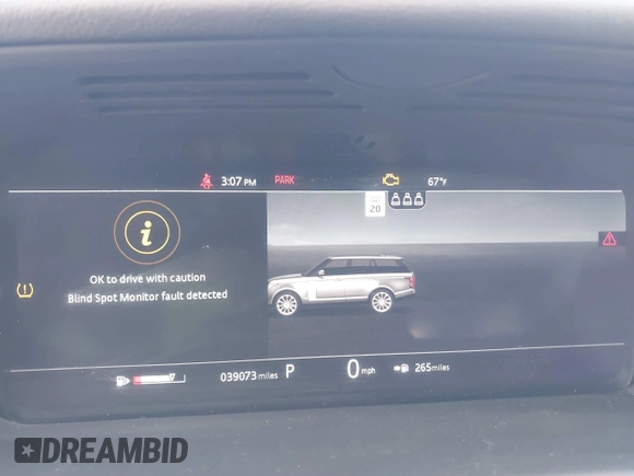 2019 Land Rover Range Rover с VIN SALGS2RE7KA542043, выставлен на аукционе IAAI как лот 41091478 с пробегом 39 073 миль миль и . История ставок и продаж доступна на DreamBid. Изображение 7.