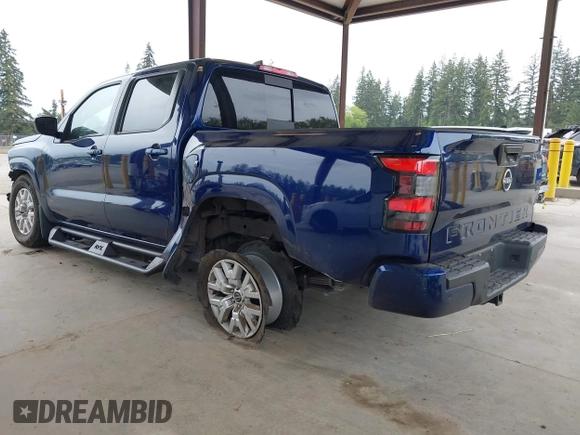 2023 Nissan Frontier SV with VIN 1N6ED1EJ3PN631272, listed as a IAAI auction lot 42282570 with 50,982 mi miles and . Bid and sale history available at DreamBid. Image 3.