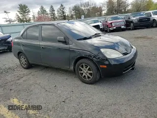 2001 Toyota Prius with VIN JT2BK12U910024705, listed as a Copart auction lot 53417885 with 286,602 mi miles and Salvage Title. Bid and sale history available at carsss.com. Image 11.