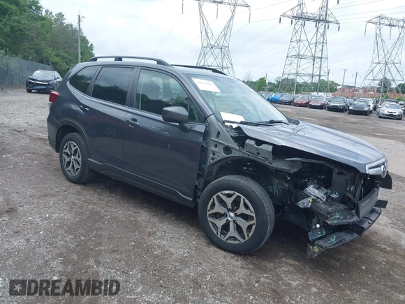 2021 Subaru Forester Premium with VIN JF2SKAJC2MH456818, listed as a IAAI auction lot 42533483 with 28,964 mi miles and . Bid and sale history available at DreamBid. Image 1.