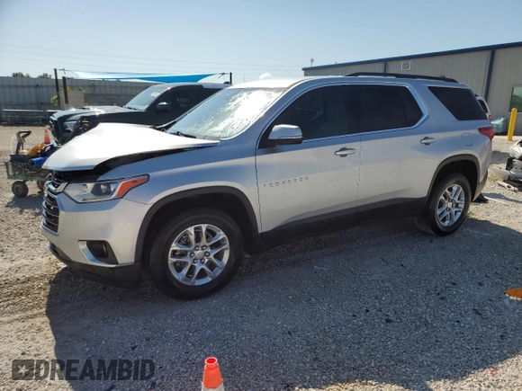 2021 Chevrolet Traverse LT Cloth with VIN 1GNERGKW3MJ125412, listed as a Copart auction lot 67136104 with 76,129 mi miles and Non Repairable. Bid and sale history available at carsss.com. Image 1.
