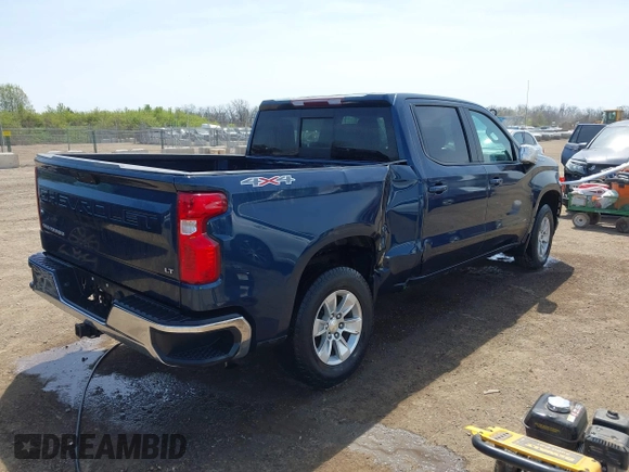 2020 Chevrolet Silverado 1500 LT with VIN 3GCUYDED3LG339171, listed as a IAAI auction lot 42057209 with 127,093 mi miles and . Bid and sale history available at DreamBid. Image 4.
