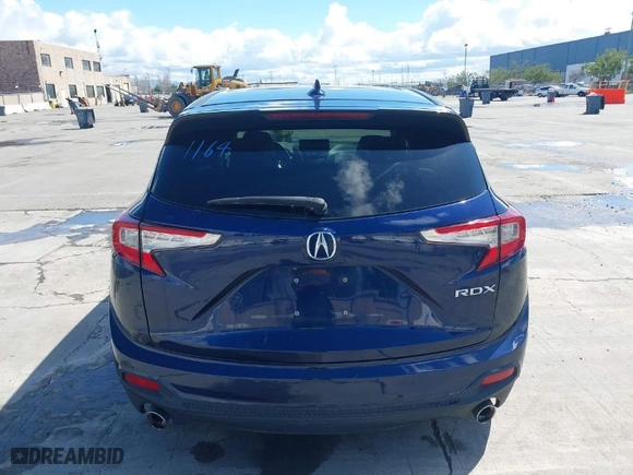 2019 Acura RDX w/Technology Pkg with VIN 5J8TC1H5XKL011164, listed as a IAAI auction lot 41783237 with 1 mi miles. Bid and sale history available at carsss.com. Image 16.