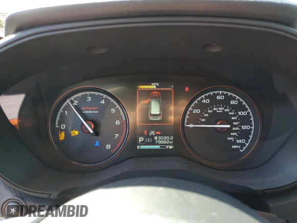 2021 Subaru Forester Special Sports with VIN JF2SKALC8MH522415, listed as a Copart auction lot 52174315 with 79,882 mi miles and Salvage title. Bid and sale history available at DreamBid. Image 9.