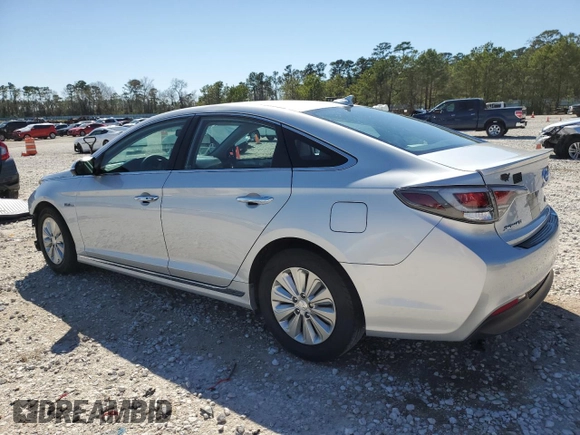 2016 Hyundai Sonata Hybrid SE with VIN KMHE24L14GA022983, listed as a Copart auction lot 48523255 with 112,896 mi miles and Salvage Title. Bid and sale history available at carsss.com. Image 2.