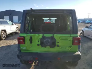 2019 Jeep Wrangler Unlimited Rubicon with VIN 1C4HJXFG9KW568065, listed as a Copart auction lot 72718884 with 58,726 mi miles and Salvage Title. Bid and sale history available at carsss.com. Image 6.
