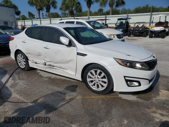 2015 Kia Optima EX with VIN 5XXGN4A71FG493133, listed as a Copart auction lot 52782495 with 115,253 mi miles and Salvage Title. Bid and sale history available at DreamBid. Image 4.