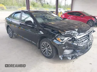 2019 Volkswagen Jetta S z VIN 3VWCB7BU2KM270912, wystawiony jako IAAI lot #42265343 z przebiegiem 47 914 mil mil oraz . Historia ofert i sprzedaży dostępna na DreamBid. Obrazek 1.