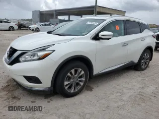 2015 Nissan Murano Platinum with VIN 5N1AZ2MG0FN290650, listed as a Copart auction lot 55365125 with Not provided miles and Salvage title. Bid and sale history available at DreamBid. Image 1.