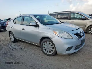 2013 Nissan Versa SV with VIN 3N1CN7AP2DL858617, listed as a Copart auction lot 61768645 with 159,459 mi miles and Salvage title. Bid and sale history available at DreamBid. Image 4.