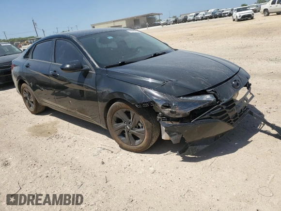 2023 Hyundai Elantra SEL with VIN 5NPLM4AG3PH092528, listed as a Copart auction lot 51916135 with 31,777 mi miles and Salvage title. Bid and sale history available at DreamBid. Image 4.