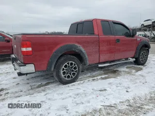 2007 Ford F-150 XL with VIN 1FTPX12V87FA40486, listed as a Copart auction lot 45960395 with 147,974 mi miles and Salvage title. Bid and sale history available at DreamBid. Image 3.