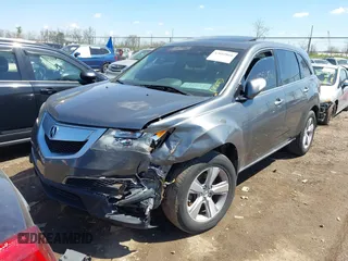 2012 Acura MDX Tech Pkg with VIN 2HNYD2H35CH538849, listed as a IAAI auction lot 42052860 with 173,052 mi miles. Bid and sale history available at carsss.com. Image 18.