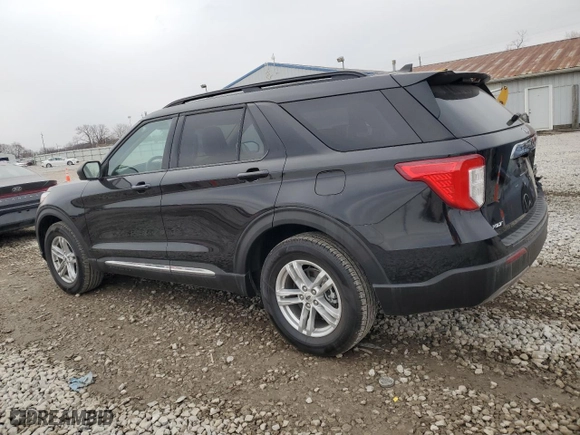 2023 Ford Explorer XLT with VIN 1FMSK8DHXPGA85993, listed as a Copart auction lot 48396125 with 3,238 mi miles and Clean Title. Bid and sale history available at carsss.com. Image 2.