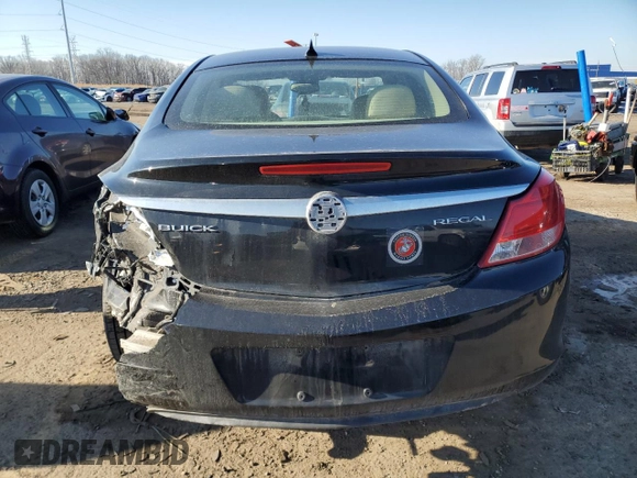 2012 Buick Regal with VIN 2G4GR5EK1C9113375, listed as a Copart auction lot 43062605 with 108,565 mi miles and Salvage title. Bid and sale history available at DreamBid. Image 6.