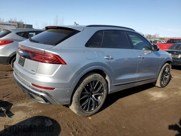 2019 Audi Q8 Prestige with VIN WA1FVAF13KD036479, listed as a Copart auction lot 46460035 with 121,107 mi miles and Salvage title. Bid and sale history available at DreamBid. Image 3.