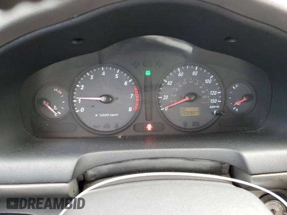 2004 Hyundai Santa Fe GLS with VIN KM8SC73DX4U816487, listed as a Copart auction lot 78977854 with 209,927 mi miles and Salvage Title. Bid and sale history available at DreamBid. Image 9.
