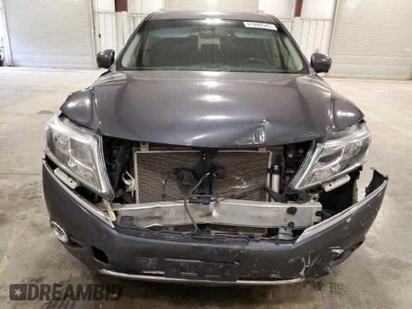 2014 Nissan Pathfinder Platinum with VIN 5N1AR2MM8EC673493, listed as a Copart auction lot 61280545 with 100,569 mi miles and Salvage title. Bid and sale history available at DreamBid. Image 5.