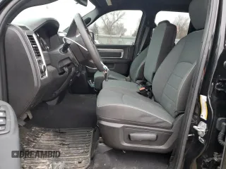 2021 Ram 1500 Classic Warlock with VIN 1C6RR7GG8MS547379, listed as a Copart auction lot 44006855 with 33,820 mi miles and Salvage Title. Bid and sale history available at carsss.com. Image 7.