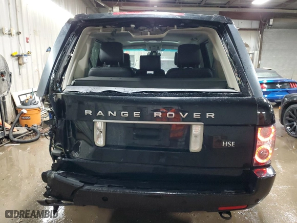 2012 Land Rover Range Rover HSE with VIN SALME1D46CA377381, listed as a Copart auction lot 44067365 with 163,735 mi miles and Salvage Title. Bid and sale history available at carsss.com. Image 6.